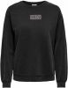 ONLY KIDS BOY sweater KOBLUCA met printopdruk zwart colorado online kopen