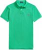 Ralph Lauren Custom Slim Fit Mesh Polo Shirt , Groen, Heren online kopen