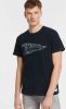 Superdry T shirt met printopdruk eclipse navy online kopen