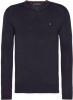 Tommy Hilfiger Blauwe Trui Core Cotton silk Vneck online kopen