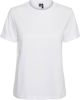 VERO MODA T shirt VMPAULA van biologisch katoen wit online kopen