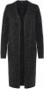 Vero Moda Vmdoffy LS Long Open Cardigan Noos Black/MELANGE | Freewear Zwart online kopen