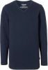 Vingino ! Jongens Shirt Lange Mouw Maat 116 Donkerblauw Katoen/elasthan online kopen