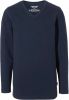 Vingino ! Jongens Shirt Lange Mouw Maat 116 Donkerblauw Katoen/elasthan online kopen